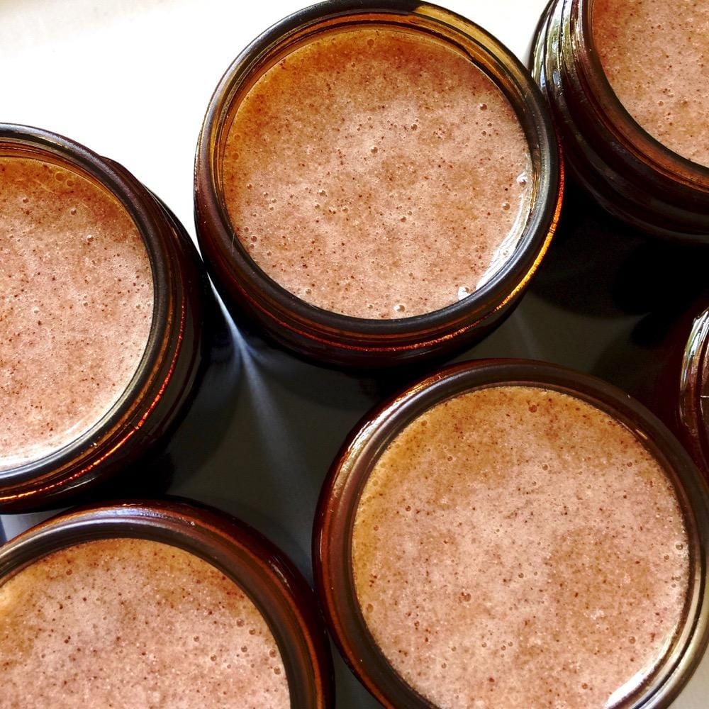 LENUS_Face_Scrub_Organic-Sugar-raw-honey-face-scrub-skin-polish-clean-skincare-natural-skincare-artizan-skincare